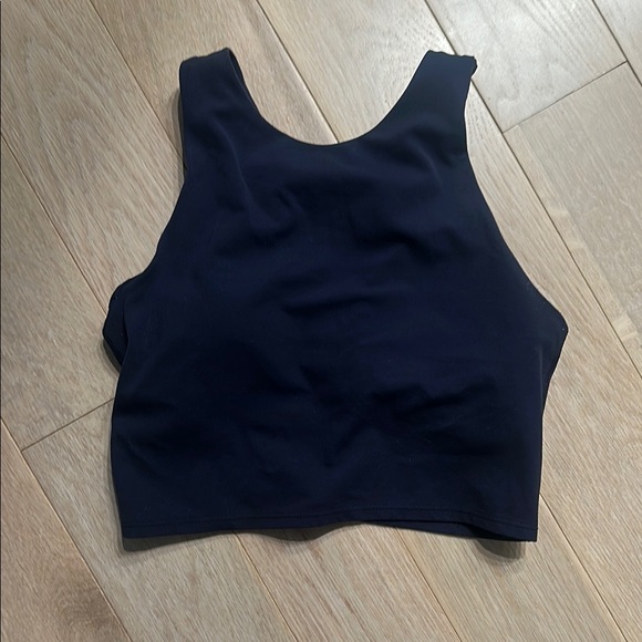 Athleta Midnight Blue Sports Bra - Picture 2 of 3